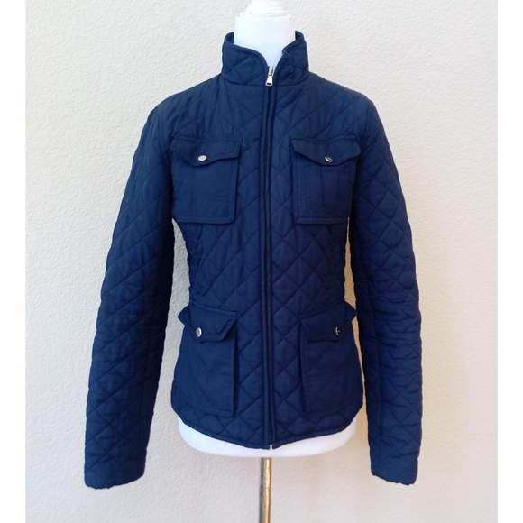 Ralph Lauren Jackets & Blazers - Ralph Lauren navy blue quilted jacket